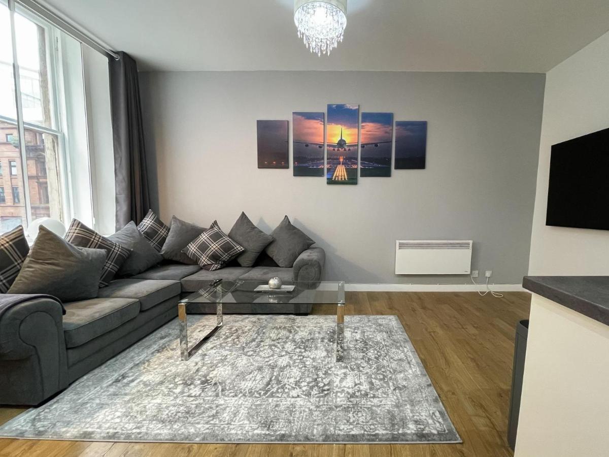 Exquisite 2Br Flat Near Central Train Station Glasgow Exterior photo
