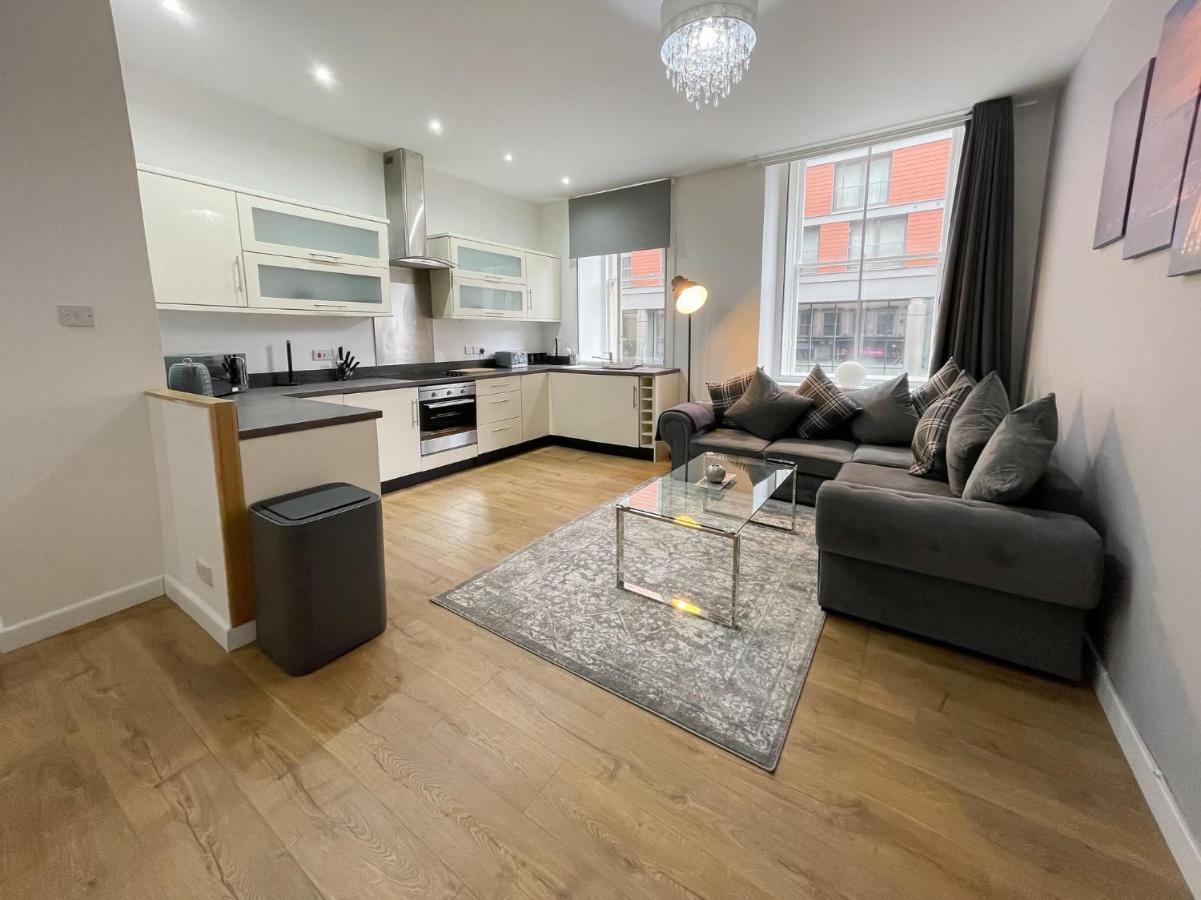 Exquisite 2Br Flat Near Central Train Station Glasgow Exterior photo